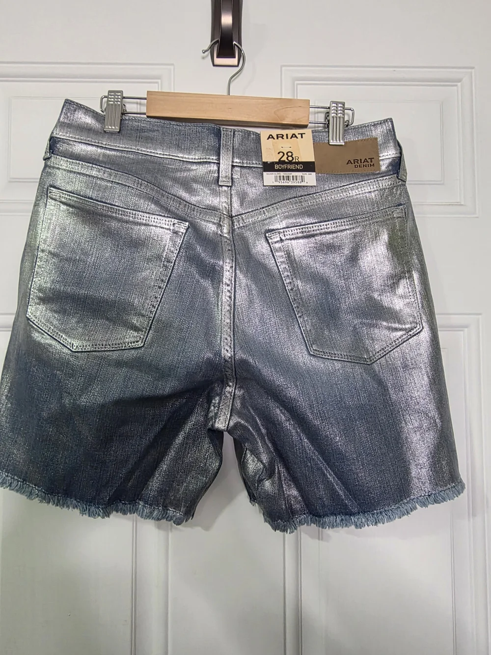 Ariat Metallic Silver Women's Shorts
